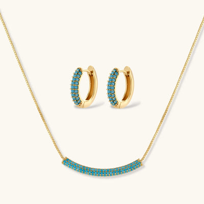 Azure Curve Jewelry Set