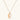 Close-up of a sculptural necklace with flowing wave pendant made from eco-zinc alloy on adjustable chain
