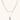 Two-layer necklace with natural stone chips and eco-brass beads, featuring a circular wrapped pendant on cream background.