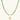 Layered necklace with green stone beads, gold spacers, white accents, and protective eye pendant on cream background.