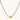 Silver curb-chain necklace and hoop drop earrings set with paired yellow and clear square zirconia stones.