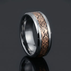 Celtic Dream - Silver & Rose Gold mt-dark profile